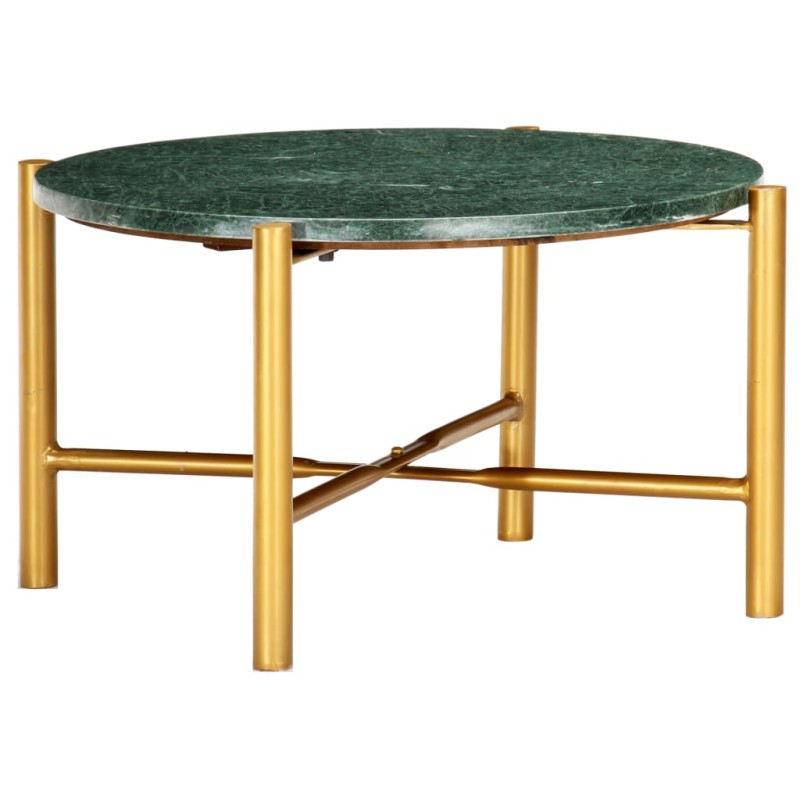 vidaXL Tavolino da Caffè Verde 60x60x35 cm Pietra Vera Testura Marmo vidaXL Tavolino da Caffè Verde 60x60x35 cm Pietra Vera Testura Marmo