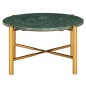 vidaXL Tavolino da Caffè Verde 60x60x35 cm Pietra Vera Testura Marmo vidaXL Tavolino da Caffè Verde 60x60x35 cm Pietra Vera Testura Marmo