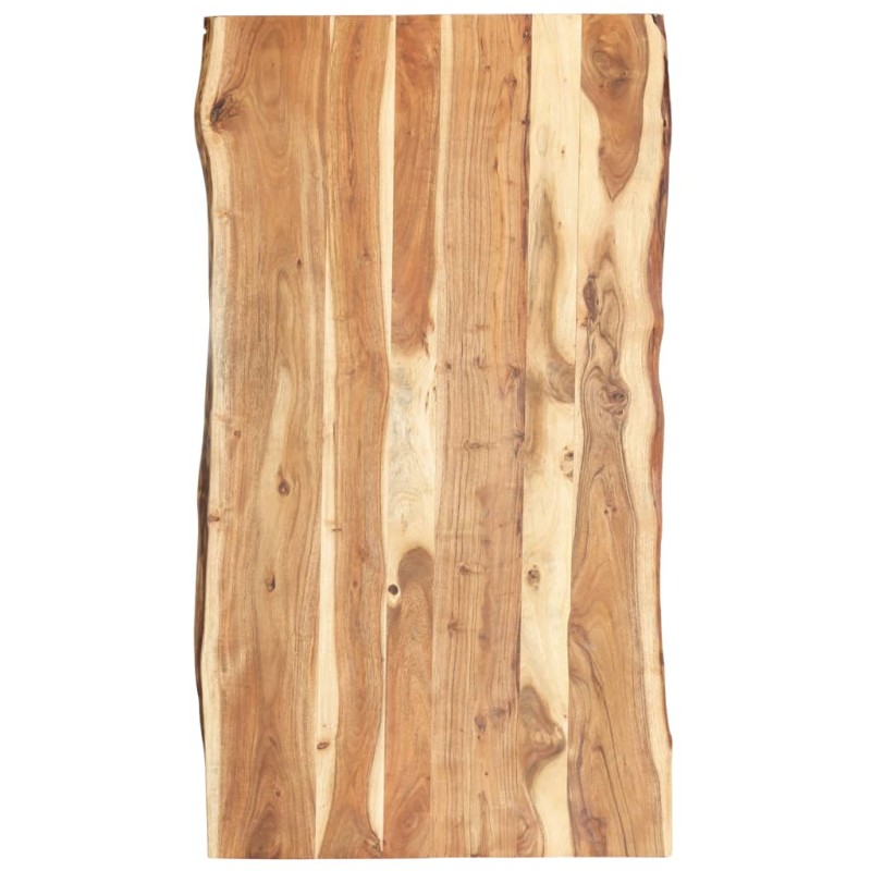 vidaXL Piano del Tavolo in Legno Massello di Acacia 118x(50-60)x3,8 cm vidaXL Piano del Tavolo in Legno Massello di Acacia 118x(50-60)x3,8 cm