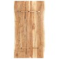 vidaXL Piano del Tavolo in Legno Massello di Acacia 118x(50-60)x3,8 cm vidaXL Piano del Tavolo in Legno Massello di Acacia 118x(50-60)x3,8 cm