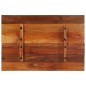 vidaXL Piano Tavolo Rettangolare 60x90 cm 15-16 mm Legno di Recupero vidaXL Piano Tavolo Rettangolare 60x90 cm 15-16 mm Legno di Recupero