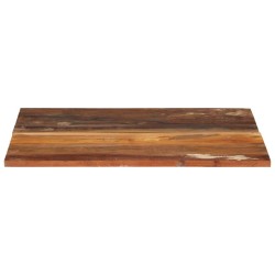vidaXL Piano Tavolo Rettangolare 60x70 cm 15-16 mm Legno di Recupero