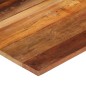 vidaXL Piano Tavolo Rettangolare 60x70 cm 15-16 mm Legno di Recupero