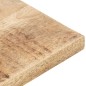 vidaXL Piano Tavolo in Legno Massello di Mango 15-16 mm 90x70 cm vidaXL Piano Tavolo in Legno Massello di Mango 15-16 mm 90x70 cm
