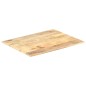 vidaXL Piano Tavolo in Legno Massello di Mango 15-16 mm 90x70 cm vidaXL Piano Tavolo in Legno Massello di Mango 15-16 mm 90x70 cm