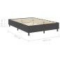 vidaXL Letto a Molle Grigio in Tessuto 140x200 cm vidaXL Letto a Molle Grigio in Tessuto 140x200 cm