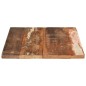 vidaXL Piano Tavolo Rettangolare 60x90 cm 25-27 mm Legno di Recupero vidaXL Piano Tavolo Rettangolare 60x90 cm 25-27 mm Legno di Recupero
