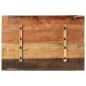 vidaXL Piano Tavolo Rettangolare 60x90 cm 25-27 mm Legno di Recupero vidaXL Piano Tavolo Rettangolare 60x90 cm 25-27 mm Legno di Recupero