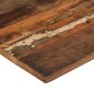 vidaXL Piano Tavolo Rettangolare 60x90 cm 25-27 mm Legno di Recupero vidaXL Piano Tavolo Rettangolare 60x90 cm 25-27 mm Legno di Recupero