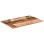 vidaXL Piano Tavolo Rettangolare 60x90 cm 25-27 mm Legno di Recupero vidaXL Piano Tavolo Rettangolare 60x90 cm 25-27 mm Legno di Recupero