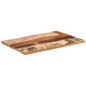 vidaXL Piano Tavolo Rettangolare 60x90 cm 25-27 mm Legno di Recupero vidaXL Piano Tavolo Rettangolare 60x90 cm 25-27 mm Legno di Recupero