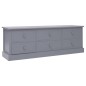vidaXL Panchina da Ingresso Grigio Scuro 115x30x40 cm in Legno vidaXL Panchina da Ingresso Grigio Scuro 115x30x40 cm in Legno