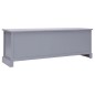 vidaXL Panchina da Ingresso Grigio Scuro 115x30x40 cm in Legno vidaXL Panchina da Ingresso Grigio Scuro 115x30x40 cm in Legno