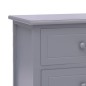 vidaXL Panchina da Ingresso Grigio Scuro 115x30x40 cm in Legno vidaXL Panchina da Ingresso Grigio Scuro 115x30x40 cm in Legno