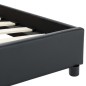 vidaXL Giroletto Nero in Similpelle 140x200 cm