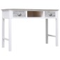 vidaXL Scrivania Grigia 110x45x76 cm in Legno vidaXL Scrivania Grigia 110x45x76 cm in Legno