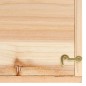 Casetta per Scoiattoli in Legno Massello di Abete 26x25x29 cm Casetta per Scoiattoli in Legno Massello di Abete 26x25x29 cm