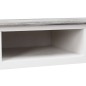 vidaXL Scrivania Grigia 110x45x76 cm in Legno vidaXL Scrivania Grigia 110x45x76 cm in Legno
