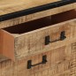 vidaXL Credenza 100x31x60 cm in Legno Massello di Mango Grezzo vidaXL Credenza 100x31x60 cm in Legno Massello di Mango Grezzo