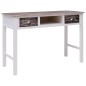 vidaXL Scrivania Marrone 110x45x76 cm in Legno vidaXL Scrivania Marrone 110x45x76 cm in Legno