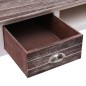vidaXL Scrivania Marrone 110x45x76 cm in Legno vidaXL Scrivania Marrone 110x45x76 cm in Legno