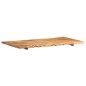 vidaXL Piano del Tavolo in Legno Massello di Acacia 100x(50-60)x2,5 cm