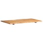 vidaXL Piano del Tavolo in Legno Massello di Acacia 100x(50-60)x2,5 cm