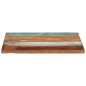 vidaXL Piano Tavolo Quadrato 60x60 cm 25-27 mm in Legno di Recupero vidaXL Piano Tavolo Quadrato 60x60 cm 25-27 mm in Legno di Recupero
