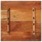 vidaXL Piano Tavolo Quadrato 60x60 cm 25-27 mm in Legno di Recupero vidaXL Piano Tavolo Quadrato 60x60 cm 25-27 mm in Legno di Recupero
