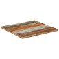 vidaXL Piano Tavolo Quadrato 60x60 cm 25-27 mm in Legno di Recupero vidaXL Piano Tavolo Quadrato 60x60 cm 25-27 mm in Legno di Recupero
