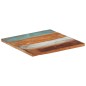 vidaXL Piano Tavolo Quadrato 60x60 cm 25-27 mm in Legno di Recupero vidaXL Piano Tavolo Quadrato 60x60 cm 25-27 mm in Legno di Recupero
