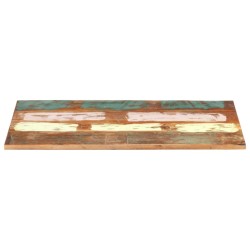 vidaXL Piano Tavolo Rettangolare 60x140 cm 25-27 mm Legno di Recupero