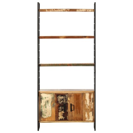 vidaXL Libreria a 4 Livelli Legno Massello di Recupero 80x30x180 cm 