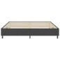 vidaXL Letto a Molle Grigio in Tessuto 200x200 cm vidaXL Letto a Molle Grigio in Tessuto 200x200 cm