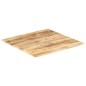 vidaXL Piano Tavolo in Legno Massello di Mango 15-16 mm 80x80 cm vidaXL Piano Tavolo in Legno Massello di Mango 15-16 mm 80x80 cm
