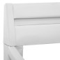 vidaXL Giroletto con LED Bianco in Similpelle 120x200 cm vidaXL Giroletto con LED Bianco in Similpelle 120x200 cm