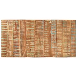 vidaXL Piano Tavolo Rettangolare 60x120 cm 15-16 mm Legno di Recupero
