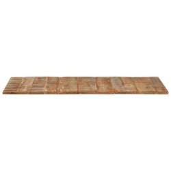 vidaXL Piano Tavolo Rettangolare 60x120 cm 15-16 mm Legno di Recupero