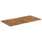 vidaXL Piano Tavolo Rettangolare 60x120 cm 15-16 mm Legno di Recupero vidaXL Piano Tavolo Rettangolare 60x120 cm 15-16 mm Legno di Recupero