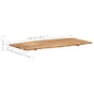 vidaXL Piano del Tavolo in Legno Massello di Acacia 118x(50-60)x2,5 cm