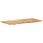 vidaXL Piano del Tavolo in Legno Massello di Acacia 118x(50-60)x2,5 cm