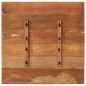 vidaXL Piano Tavolo Quadrato 70x70 cm 25-27 mm in Legno di Recupero vidaXL Piano Tavolo Quadrato 70x70 cm 25-27 mm in Legno di Recupero