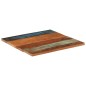 vidaXL Piano Tavolo Quadrato 70x70 cm 25-27 mm in Legno di Recupero vidaXL Piano Tavolo Quadrato 70x70 cm 25-27 mm in Legno di Recupero