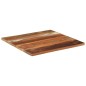 vidaXL Piano Tavolo Quadrato 70x70 cm 25-27 mm in Legno di Recupero vidaXL Piano Tavolo Quadrato 70x70 cm 25-27 mm in Legno di Recupero