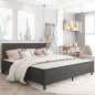 vidaXL Testiera Letto Grigio Scuro in Tessuto 200x200 cm 