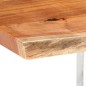 vidaXL Tavolo da Pranzo con Bordi Vivi Massello di Acacia 200 cm 3,8cm vidaXL Tavolo da Pranzo con Bordi Vivi Massello di Acacia 200 cm 3,8cm