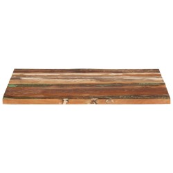 vidaXL Piano Tavolo Rettangolare 70x80 cm 25-27 mm Legno di Recupero