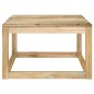 Tavolo da Giardino su Pallet 60x60x36,5cm Pino Impregnato Verde Tavolo da Giardino su Pallet 60x60x36,5cm Pino Impregnato Verde