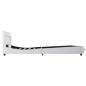 vidaXL Giroletto con LED Bianco in Similpelle 120x200 cm vidaXL Giroletto con LED Bianco in Similpelle 120x200 cm