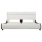 vidaXL Giroletto con LED Bianco in Similpelle 120x200 cm vidaXL Giroletto con LED Bianco in Similpelle 120x200 cm